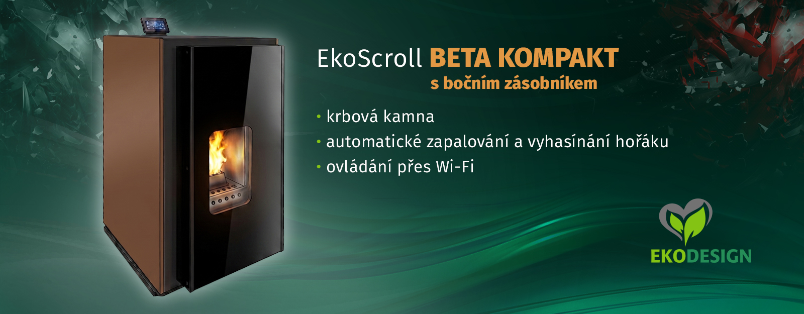 EkoScroll SIGMA PRESTIGE – krbová kamna
